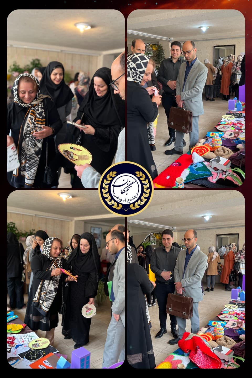 بازدید کارشناسان سازمان بازرسی کل کشور جناب آقایان موسویان و عمارلو و سرکار خانم کبودوند کارشناس مسئول اداره مدارس و مراکز و توسعه مشارکت های مردمی اداره کل آموزش و پرورش استان زنجان