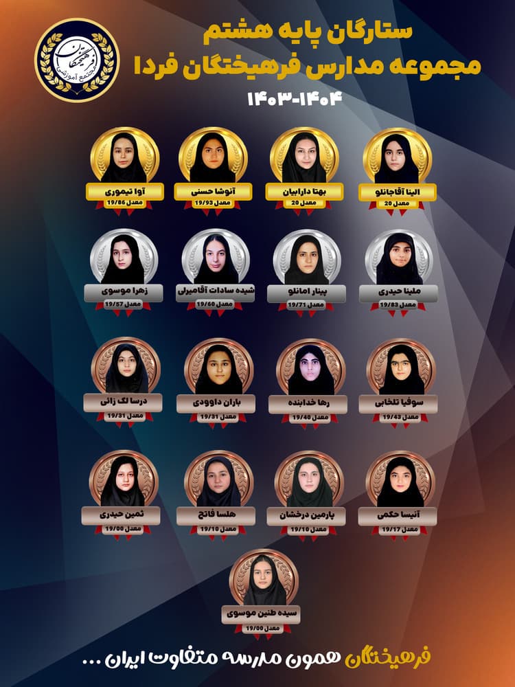 نفرات برتر ۱۴۰۳-۱۴۰۴