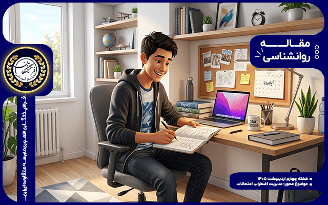چگونه در دو هفته مانده به امتحانات، اضطراب امتحان را مدیریت کنیم؟